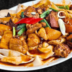 Best Uyghur "Big Plate" Braised Chicken with Noodles (Large)维吾尔大盘鸡拌面(大份) in Flushing, NY